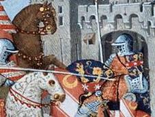 orígenes caballería medieval
