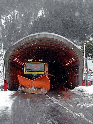 Reformas en el túnel de Bielsa