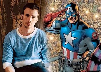 Chris Evans ha firmado con Marvel para 9 películas como Capitán América