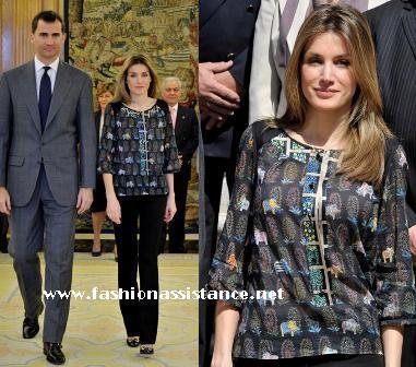 Dña Letizia, sorprende con un estilo boho-chic