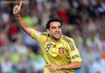 Xavi, el pulso firme de España