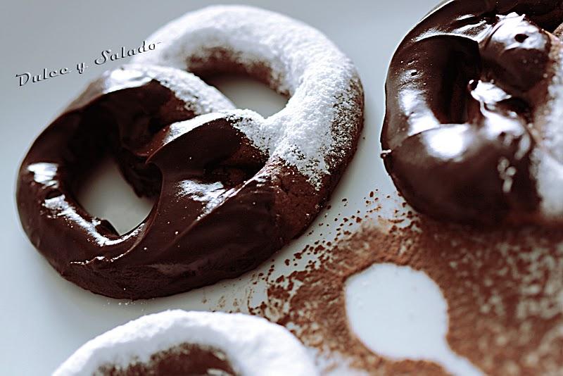 PRETZELS DE CHOCOLATE