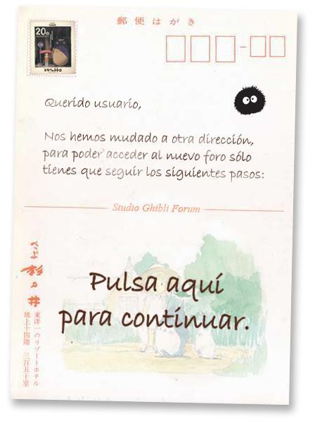¡El Studio Ghibli Forum se muda!