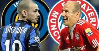 Los triunfos de Robben y Sneijder