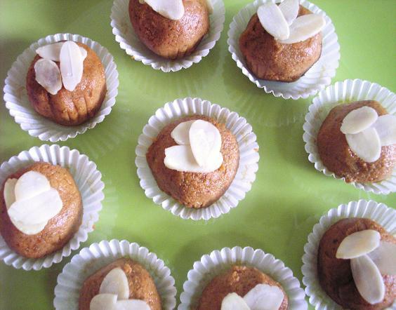 Trufas de almendras ( bombones salados ) HEMC # 43  Nueces (como frutos secos )