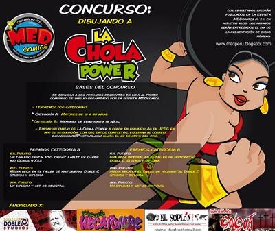 Concurso; dibujando a la Chola Power