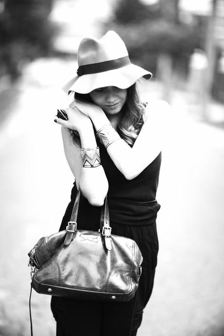 a day in black and white