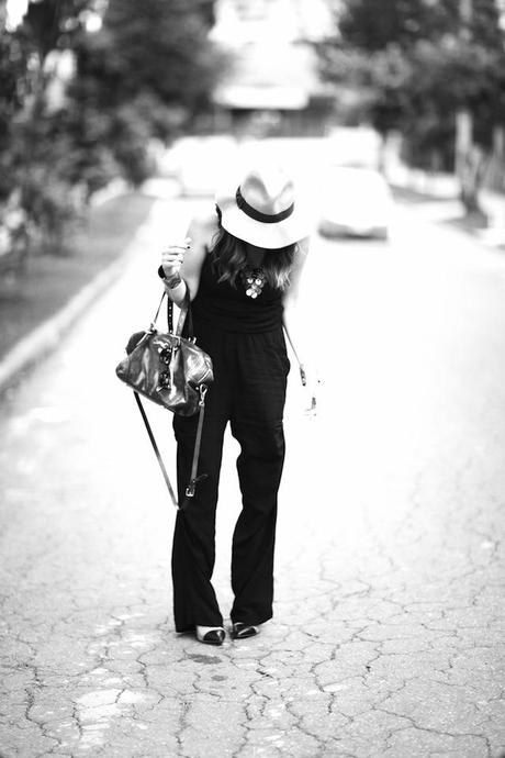 a day in black and white