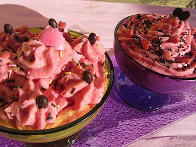 Mousse de fresas