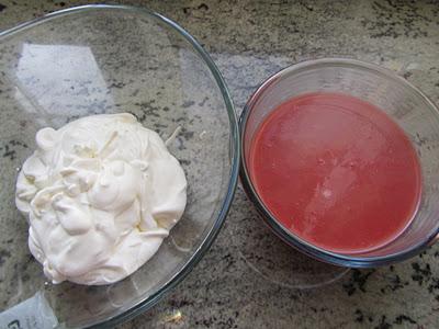 Mousse de fresas