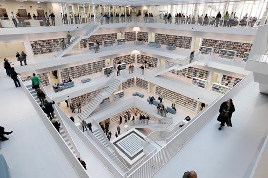 La nueva Biblioteca de Stuttgart