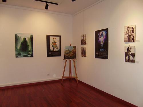 Inauguración de la Exposición colectiva de ilustradores canarios