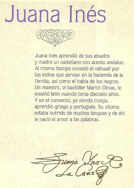 Juana Inés: su idioma nutrido de muchas lenguas