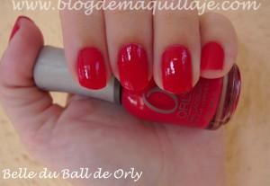 Selección de esmaltes de uñas rojos