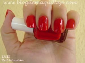 Selección de esmaltes de uñas rojos