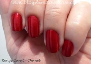 Selección de esmaltes de uñas rojos
