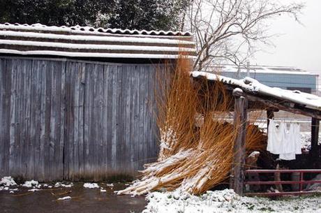 Abadiño con nieve en imágenes