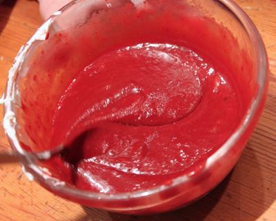 Receta: barras red velvet