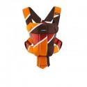 Mochila Porta Bebé Original Retro BABYBJORN-Marron Naranja Mochila Porta Bebé Original Retro BABYBJORN-Marron Naranja