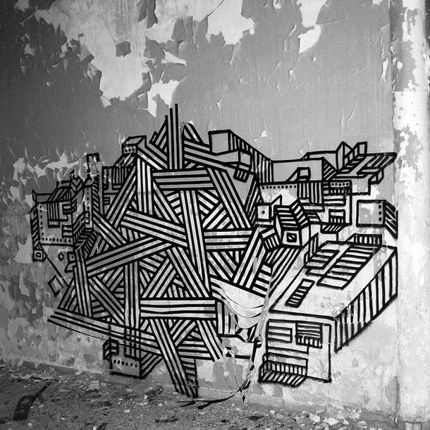 Tape Art by BUFFdiss