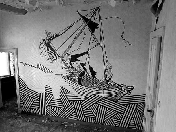 Tape Art by BUFFdiss