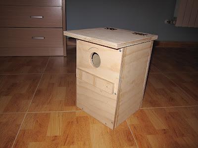 Tarde de bricolaje pajaril...