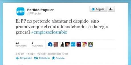 Rajoy mintiendo en twitter Rajoy mintiendo en twitter