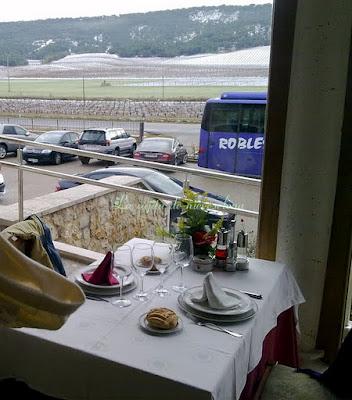 Bodega restaurante Arzuaga... y cecina.