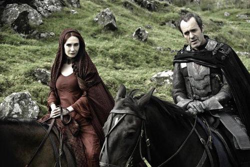 Mellisandre y Stannis Baratheon
