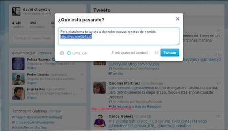 Como acortar una dirección web y compartirla en las redes sociales