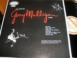 Gerry Mulligan Presenting the Gerry Mulligan sextet (1956)