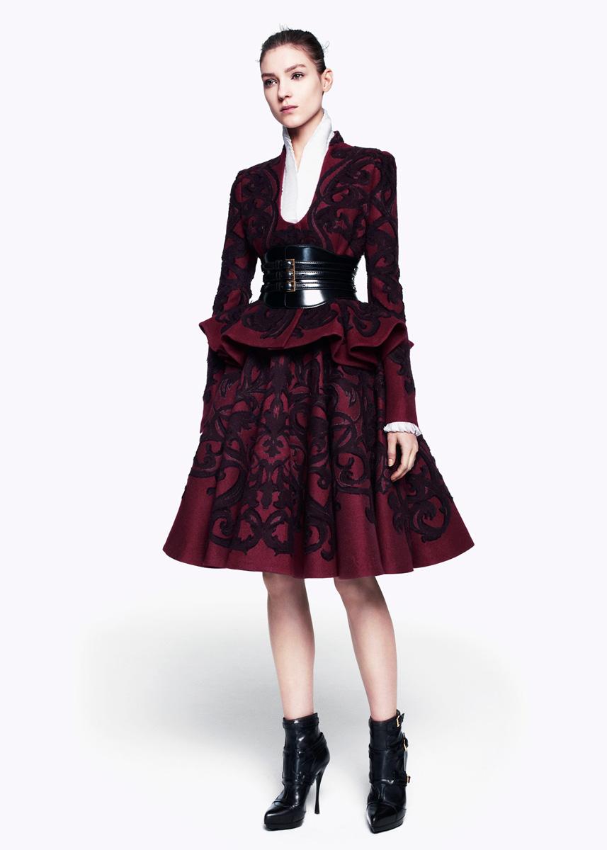 Alexander McQueen Pre-fall 2012