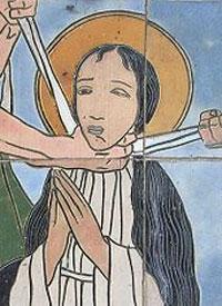 La mujer recluida, Santa Godeleva (1049-1070)