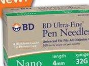 Llega mercado mexicano aguja corta, cómoda segura para aplicación insulina