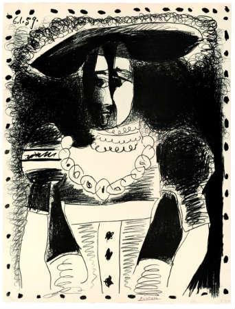 Pablo Picasso 'Noble dama'. Pablo Picasso 'Noble dama'.