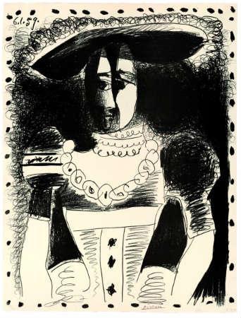 Pablo Picasso 'Noble dama'.