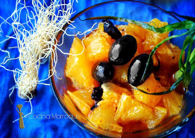 Ensalasa picante de naranjas con Sahka