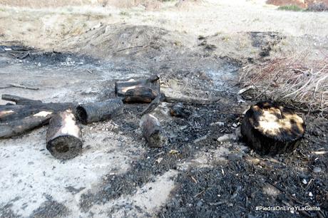 Incendio en el acopio de residuos municipal detrás del B° Jardín