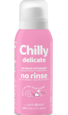 El nuevo Gel de higiene íntima en espuma sin aclarado de Chilly