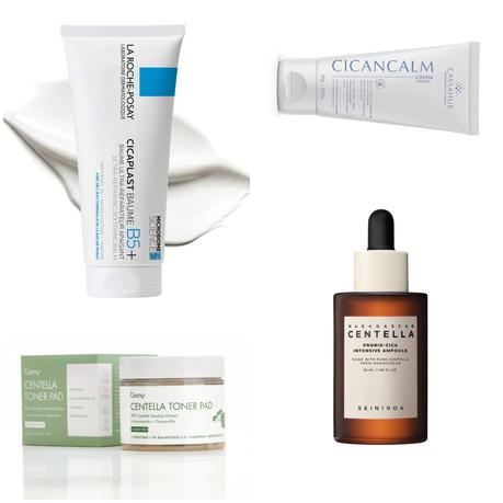 centella asiatica madecassoside que es para que sirve beneficios piel kbeauty cosmética coreana acné piel sensible cicaplast tiger Grass