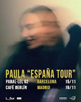 Paula Prieto dará dos conciertos en España en este noviembre del 2024