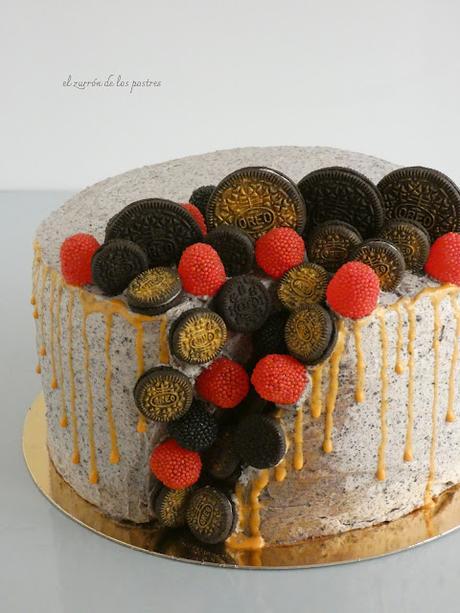 Tarta para Paris 40 Cumpleaños. Sin Huevo