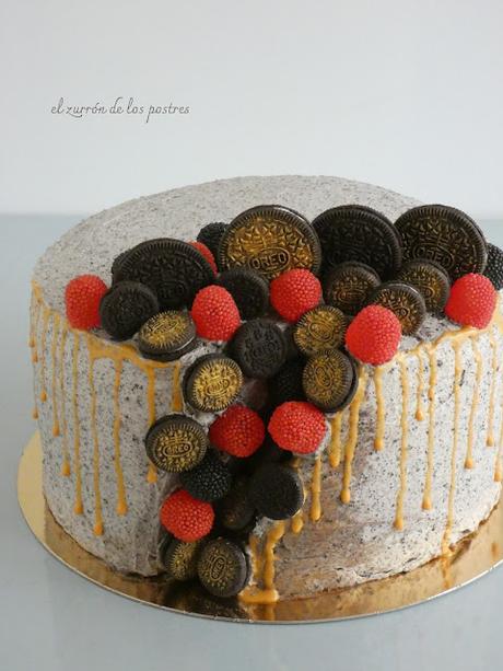 Tarta para Paris 40 Cumpleaños. Sin Huevo