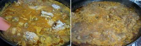 Arroz con conejo y setas