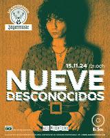 Concierto de Nueve Desconocidos en Sala el Sol