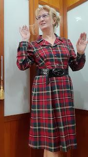 CAMISERO DE CUADROS ESCOCESES *RETRO*