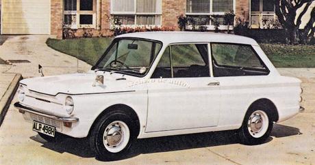 Hillman Imp, un pequeño auto británico del año 1963