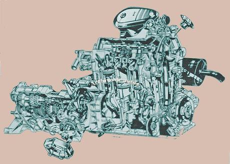 Hillman Imp, un pequeño auto británico del año 1963