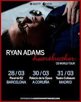 Ryan Adams dará tres conciertos en España en 2025