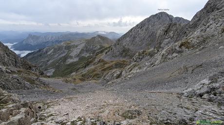 Vertiente de la Pasada del Siete hacia el Valle de Covarrubia